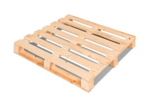 Einwegpalette aus Holz mit dem Maß 1200 x 1000 mm