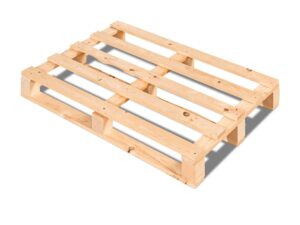 Einwegpalette aus Holz mit dem Maß 1200x800 mm